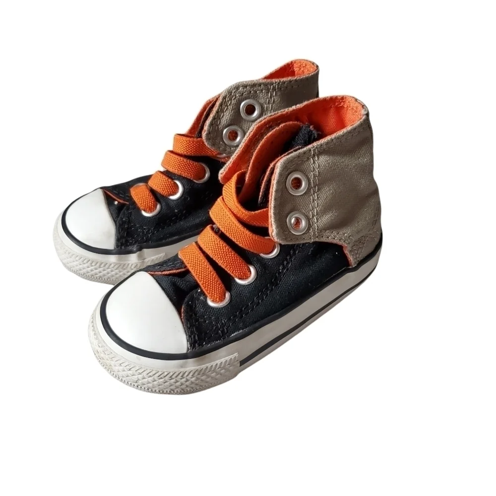 Converse Chuck Taylor Blue Easy Slip No-Tie High Tops Sneakers‎